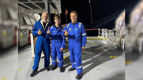UAE Expat's Childhood Dream Comes True in Visiting Space