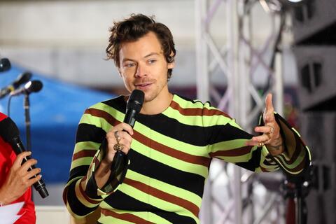 Harry Styles Becomes a Police Officer at 'My Policeman'