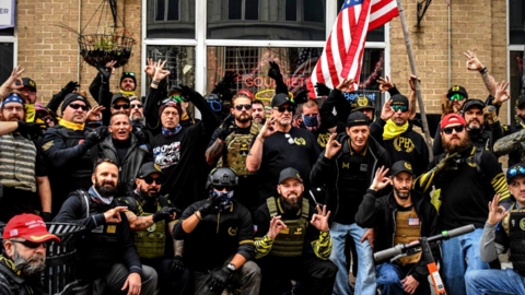 Did Donald Trump Throw Proud Boys and QAnon Under the Bus? 