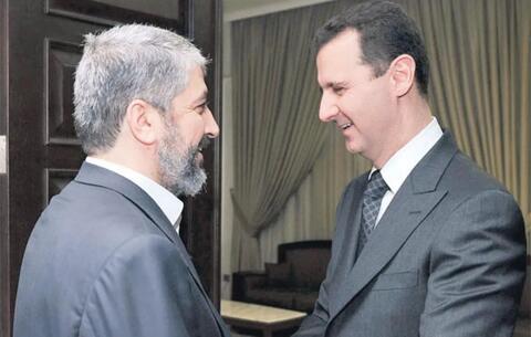 حماس تبرر عودة علاقاتها مع سورية بالتصدي لـ الناتو العربي