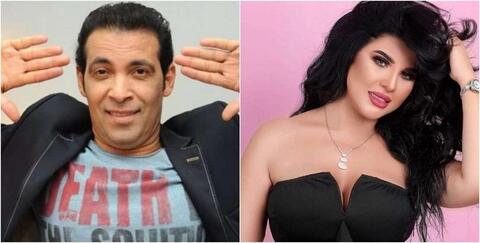 سعد الصغير يعود لبرلنتي عامر  بعد عدة شهور من الطلاق
