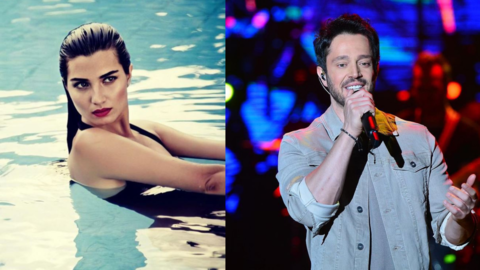 Murat Boz Wishes Tuba Büyüküstün a Happy Birthday