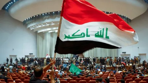 الاطار التنسيقي يواجه الصدر باعتصام مضاد