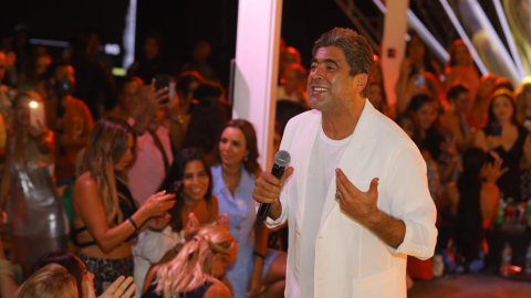 Wael Kfoury Arrives at George Al-Rassi's Funeral