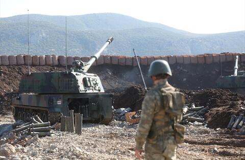 قصف تركي على الحسكة.. قتيلان وجرحى في هجوم على مخفر تركي