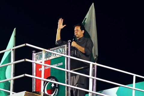 Imran Khan survives an assassination attempt 