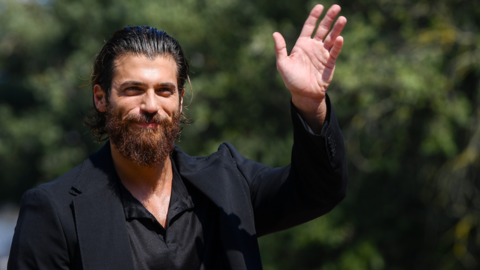 Can Yaman shows off  body underwear 