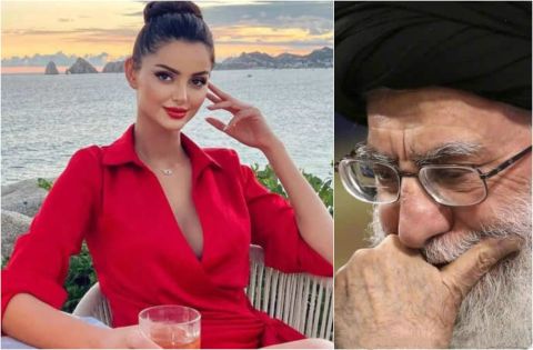ماهلاغا جابري تدعو على خامنئي بالاحتراق في نار جهنم.. دعمًا لـ مهسا أميني