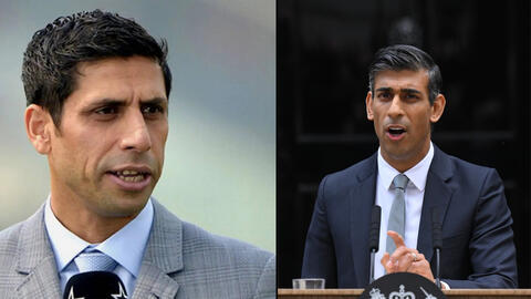 Former cricketer Ashish Nehra mistaken for Rishi Sunak