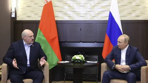 كييف: بوتين يهدد اوكرانيا من بيلاروسيا