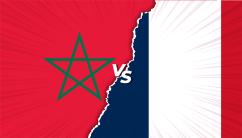 معلق مباراة المغرب وفرنسا في نصف نهائي كأس العالم قطر 2022