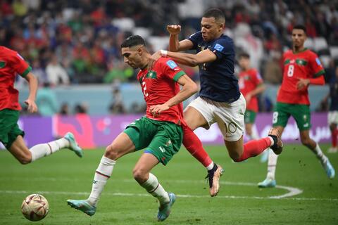 المغرب تودع المونديال وفرنسا ترافق الأرجنتين إلى نهائي كأس العالم 2022