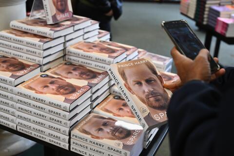 Prince Harry's Spare breaks record selling 1.43m copies in 1 day