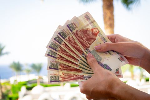 Egyptian pound plunges to historic low
