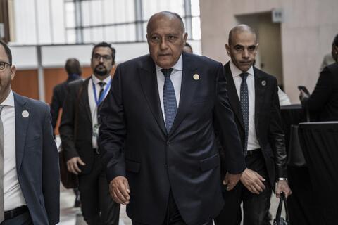 وزير الخارجية المصري يصل الى دمشق