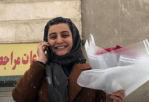 Iran releases journalist Elnaz Mohammadi