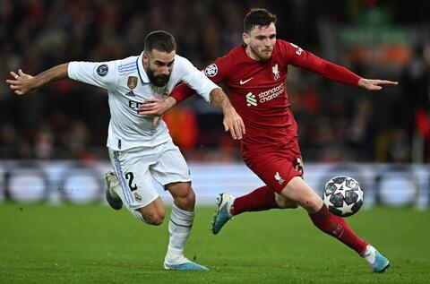 توقيت مباراة ريال مدريد ضد ليفربول في دوري أبطال أوروبا والقنوات الناقلة