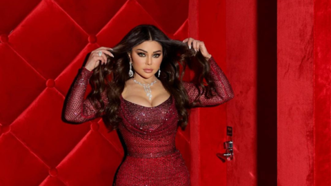 إليسا تحتفل بعيد ميلاد هيفاء وهبي مباشرة و على المسرح