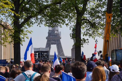 Mass demonstrations in France against pension reform