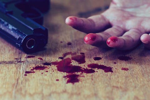 Lebanese man kills wife while kids watching