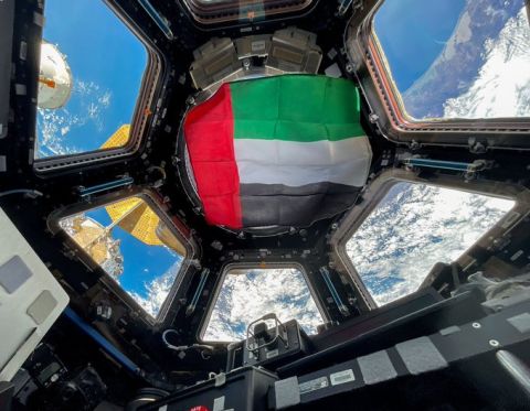 UAE astronaut shares Eid al-Fitr greetings from outer space