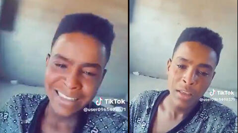 Sudanese boy cries losing friends in clashes