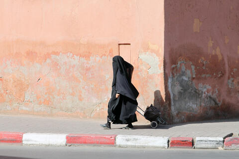 Man in Niqab stirs controversy in Jordan