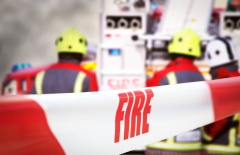 Fire at Indiana recycling plant could burn for days