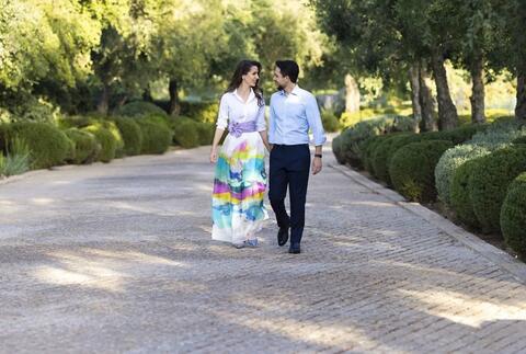 فرقة معان تضفي بهجة تراثية على زفاف الأميرة إيمان الملكي
