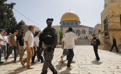 Dozens of settlers storm Al-Aqsa Mosque