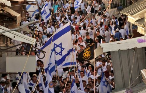 Israel deploys 3,200 cops ahead of Jerusalem Flag March