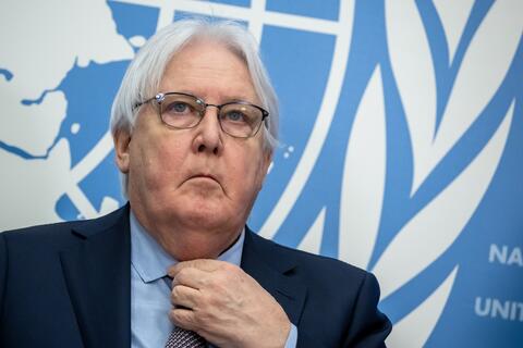 UN chief holds press conference in Sudan