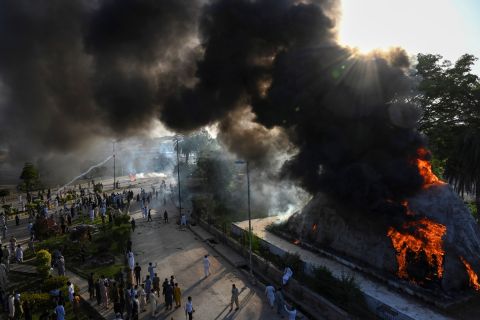 Imran Khan's arrest triggers nationwide protests