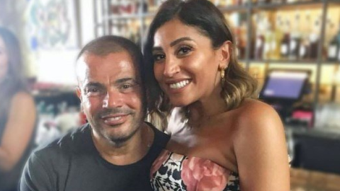 Amr Diab joins his son for new commercial