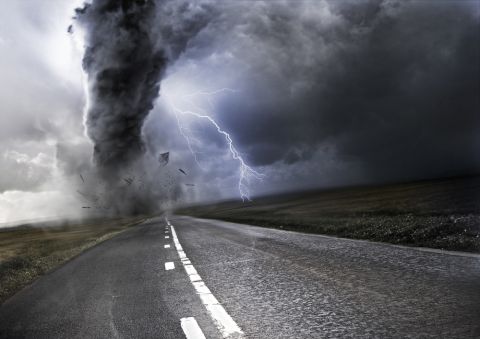 Video: Florida tornado flips car into the air 