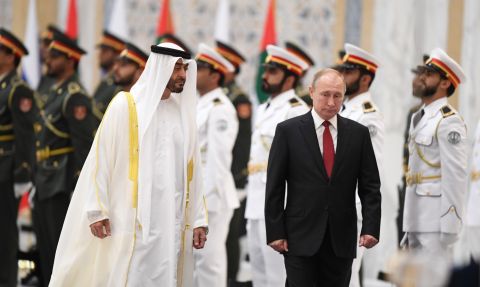 MBS in Paris, MBZ in Moscow: exploring diverse diplomatic engagements