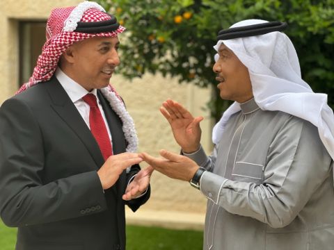 سعودية أردنية محمد عبده وعمر العبداللات يحييان العرس الملكي 