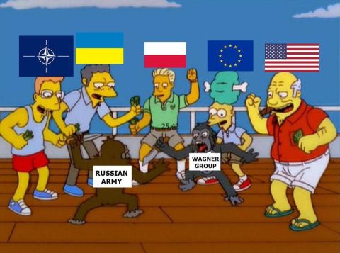 Memes crash social media amid Russia, Wagner tension