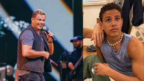 Amr Diab joins his son for new commercial