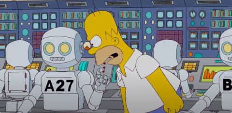 Did The Simpsons predict AI?
