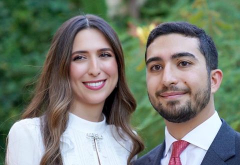 اللقطات الأولى من زفاف طارق ناصر جودة ابن الأميرة سمية بنت الحسن
