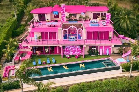 Want to stay at Barbie's house for one night? Here's how.