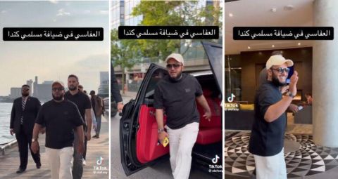سيارة فارهة وحراسة أمنية.. إيدي كوهين يُعلّق على إطلالة مشاري العفاسي في كندا