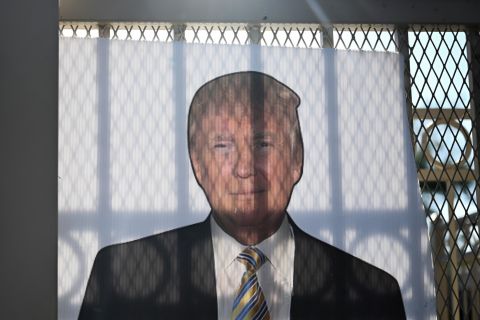 Trump accuses Biden of stealing election and threatens arrest for protesting results