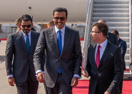 Qatari Emir embarks on an official visit to Hungary