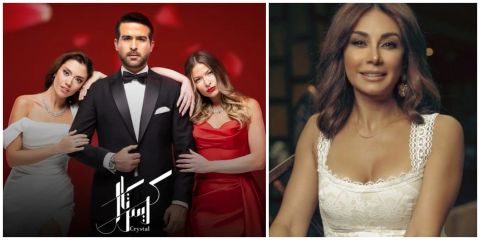ما حقيقة تواجد كاريس بشار في مسلسل كريستال بدور حبيبة جواد السابقة؟