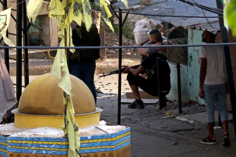 Heavy gunfire is heard in Ain Al Hilweh, largest Palestinian camp in Lebanon
