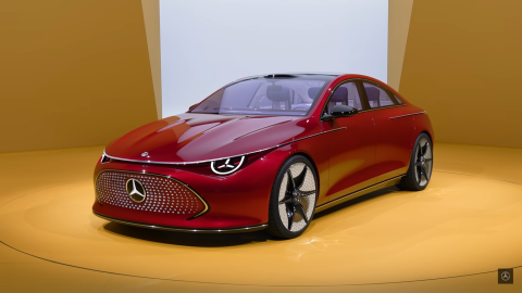 Mercedes and BMW unleash new electric concept cars to take on Tesla