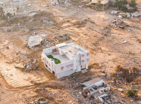 What's story behind Libya's Miracle House?