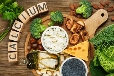 List of non-dairy foods with high calcium rate